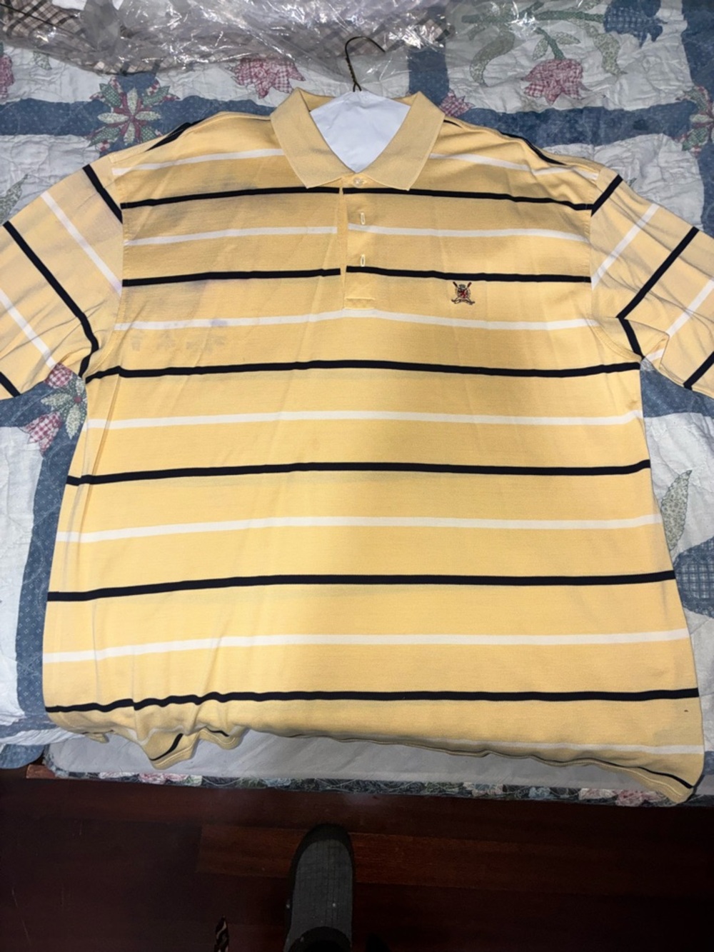 Polo by Ralph Lauren Yellow Striped Polo Shirt